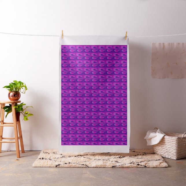 Tecido roxo do algodão de Pima dos contos (54" (In Situ)