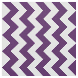 Tecido roxo e branco vertical do teste padrão de