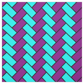 Tecido Roxo e Herringbone do Aqua