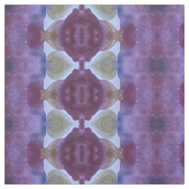 Tecido Roxo Escuro e Verde Azul (Modelo)