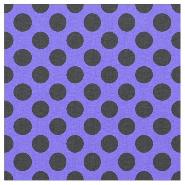 Tecido roxo & preto das bolinhas (Detalhe)