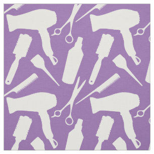 Tecido Roxo Stylist Ferramentas Hairstylist Salão