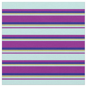 Tecido Roxo, Turquesa, Khaki Escuro e Cor Azul