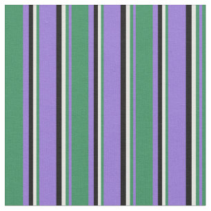 Tecido Roxo, Verde marinho, Creme da Casa da Moeda e Pret