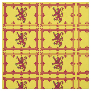 Tecido Royal Arms of Scotland Flag Pattern