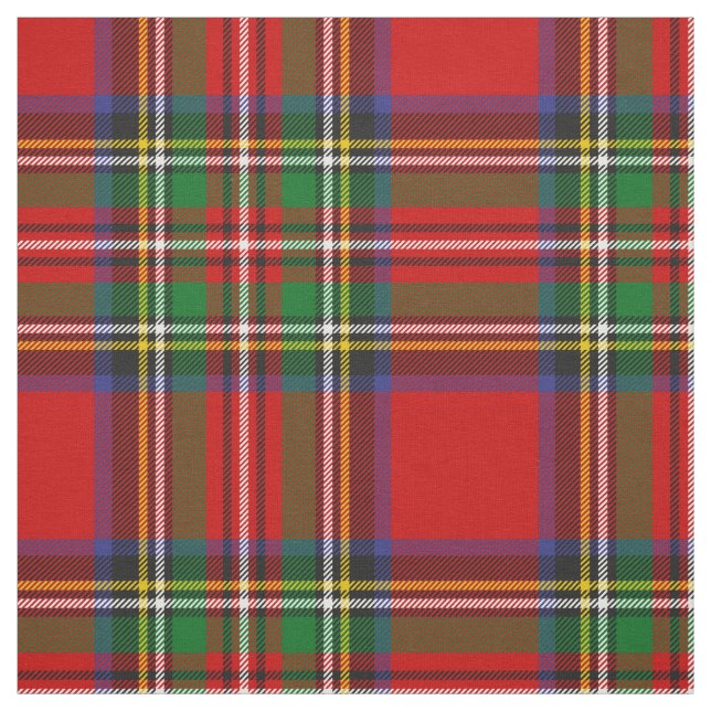Tecido Royal Stewart Tartan (Modelo)