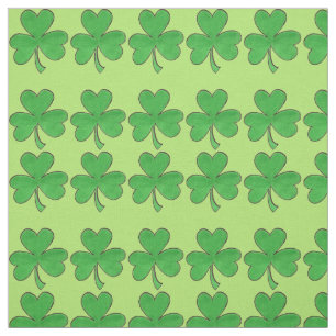 Tecido Rua de Véu Verde Irlandês. Dia de Patrick