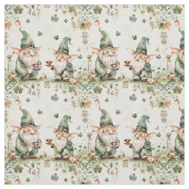 Tecido Rua do Gnomo Barista. (Modelo)