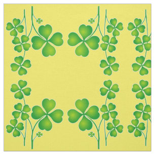 Tecido Rua, Patrick's Day Clover + suas ideias