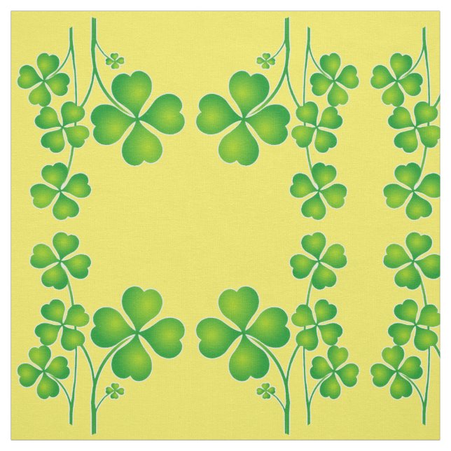Tecido Rua, Patrick's Day Clover + suas ideias (Modelo)