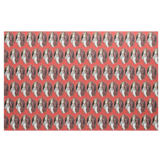 Tecido Rua Vermelha Nicholas Krampus (Jarda)