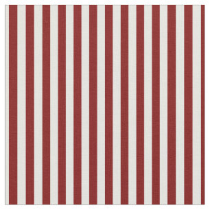 Tecido Ruby Red & White Stripes