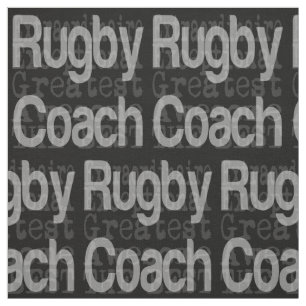 Tecido Rugby Coach Extraordinaire
