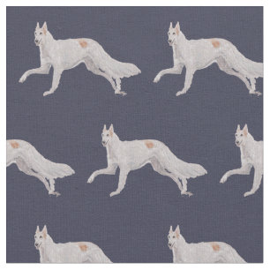 Tecido Russo de Arte de Lobo-cão