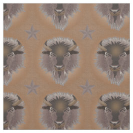 Tecido Russo Western Plains Bison