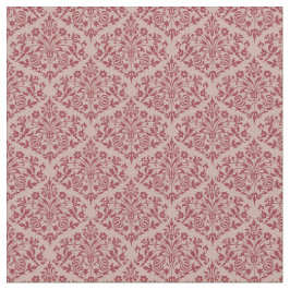 Tecido Rustic Red Damask