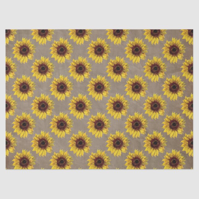 Tecido rústico do papel de embrulho do casamento (Frente )