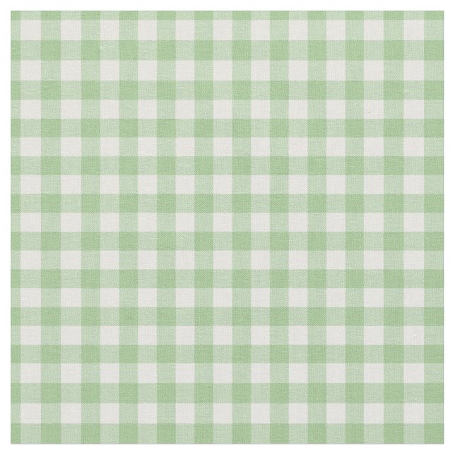 Tecido Sábio verde-doce Mão escocesa fez amantes (Detalhe)