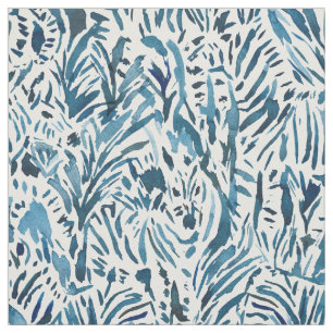 Tecido Safari do índigo da ZEBRA CAMO
