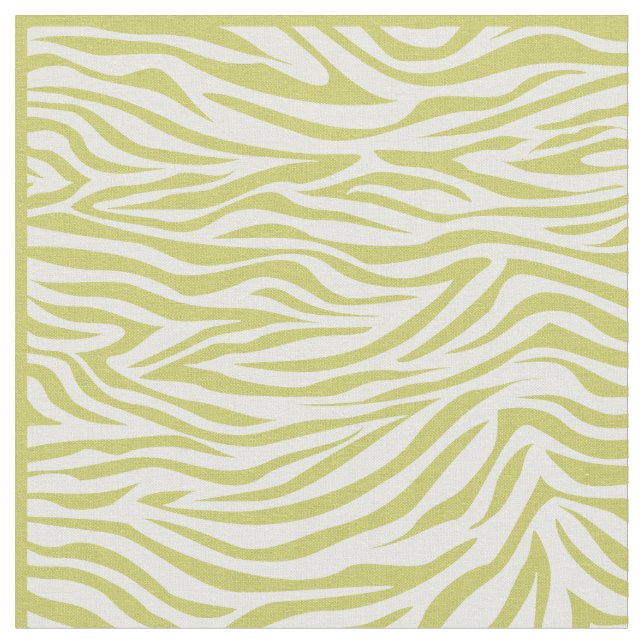 Tecido Safari Zebra Khaki (Detalhe)