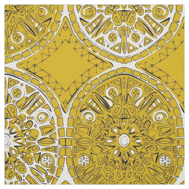 Tecido saffreya ochre (Modelo)