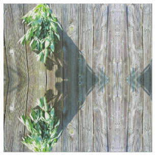 Tecido Sage Barn-wood, recortada recentemente