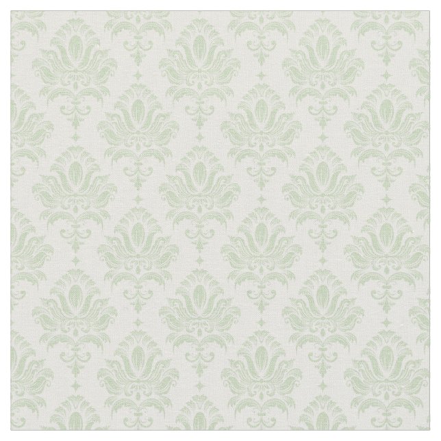 Tecido Sage Green Damask (Detalhe)