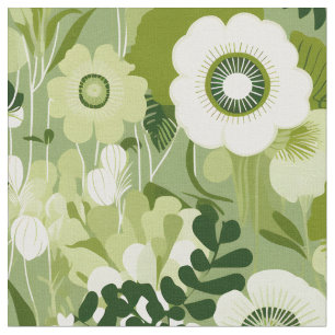 Tecido Sage Green - Floral
