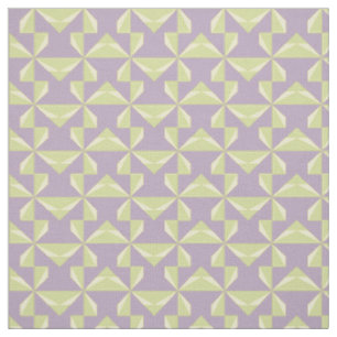 Tecido Sage Pinkers on Plum Purple