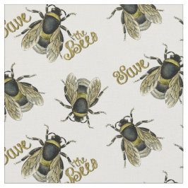 Tecido Salvar a abelha do mel
