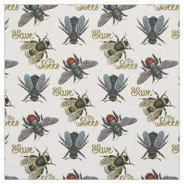 Tecido Salvar a abelha do vintage das abelhas