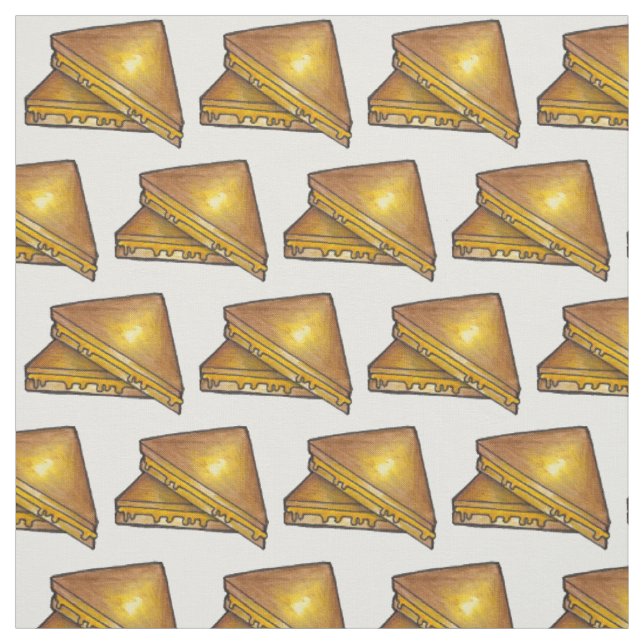 Tecido Sanduíche de Toastie Cheddar Cheddar torrado (Modelo)
