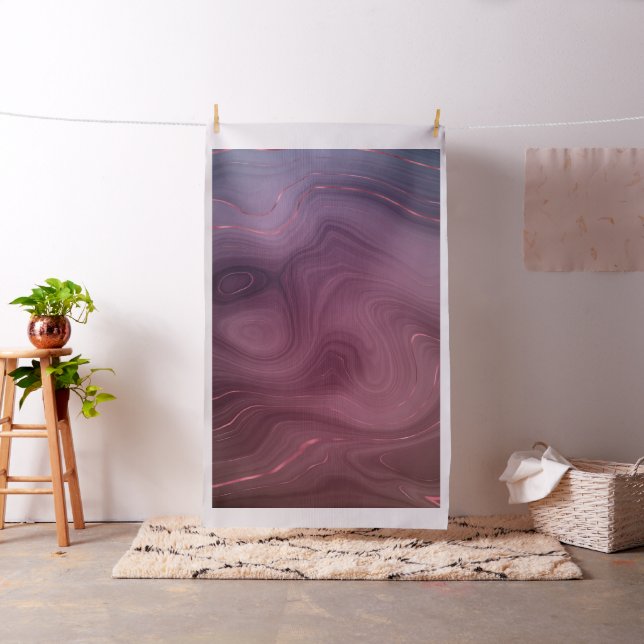 Tecido Sangria Strata | Moody Pink e Purple Luxe Agate (In Situ)