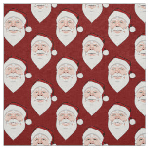 Tecido Santa Clause Papais noeis de Natal Tecidos