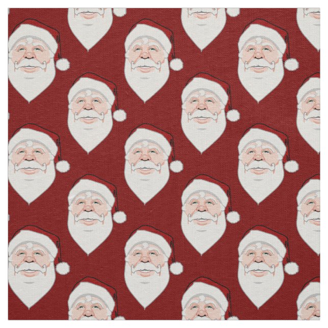 Tecido Santa Clause Papais noeis Tecidos de Natal  (Modelo)