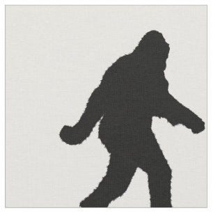 Tecido Sasquatch Squatchin' Silhouette