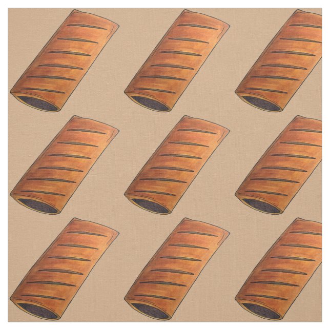 Tecido Sausling Roll British Savory Paistry Snack Comida  (Modelo)