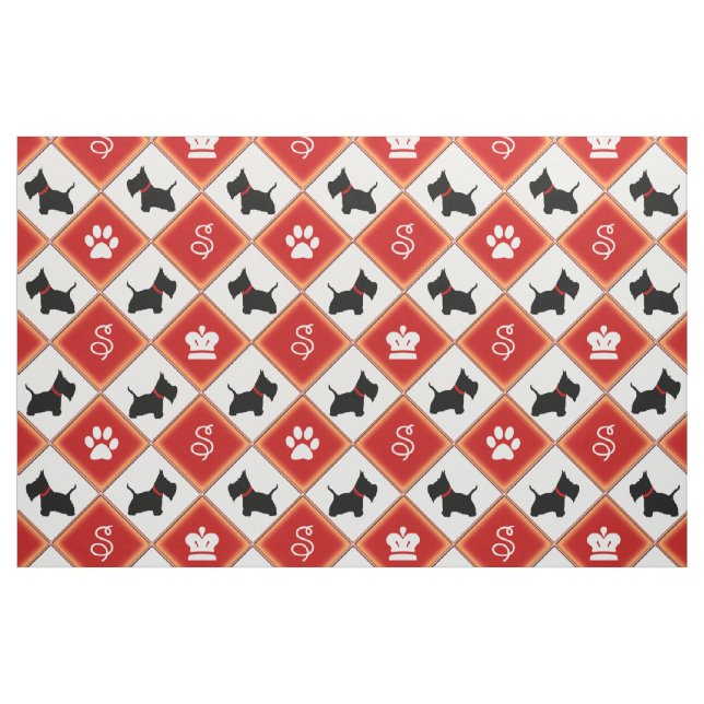 Tecido Scottie nenhuns 8 (Jarda)