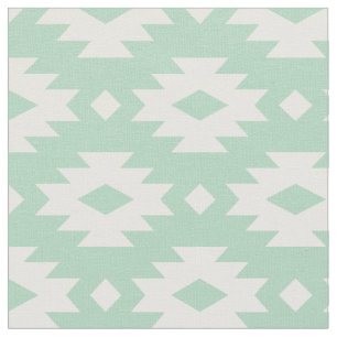 Tecido Seafoam Aztec