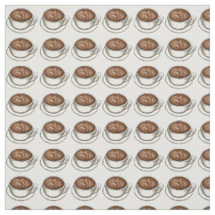 Tecido Seattle LatArt Cerâmica Compro Café Cuppa