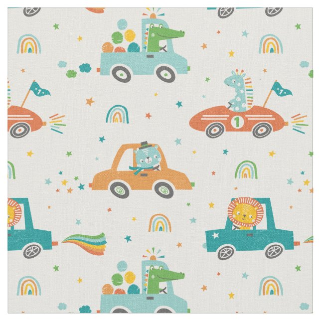 Tecido Selva-branca em carros brancos (Detalhe)