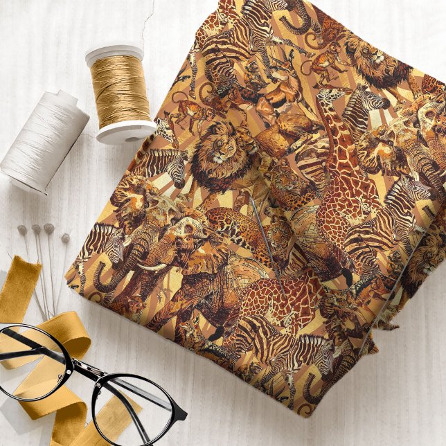 Tecido Selvagem Animal Safari ID1149 (Criador carregado)
