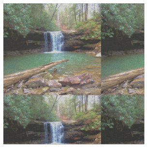Tecido Selvagem Appalachian Waterfall