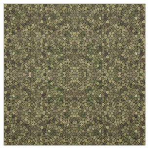 Tecido Sementes e Juniper Cobbled Patchwork Terrazo Patt