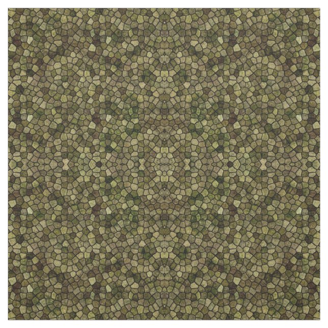 Tecido Sementes e Juniper Cobbled Patchwork Terrazo Patt (Modelo)