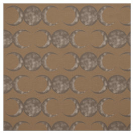 Tecido Sepia Triple Moon Escolha Sua Própria Cor De Fundo