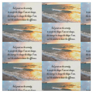 TECIDO SERENE SERENITY ORAÇÃO SUNRISTA FOTO DESIGN