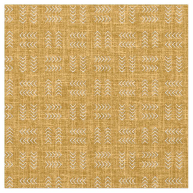 Tecido Setas em Linho Amarelo Dourado (Detalhe)