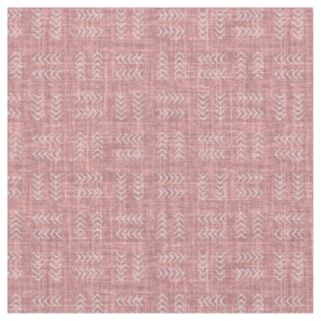 Tecido Setas em Linho Rosa (Detalhe)