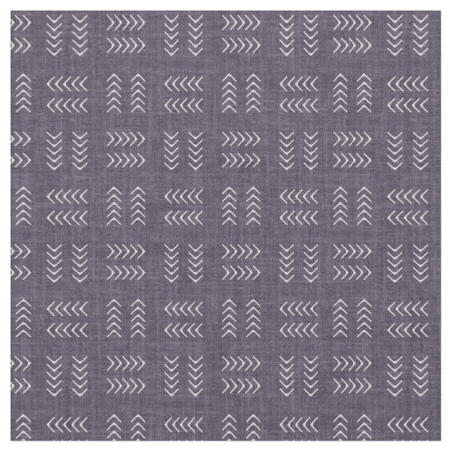 Tecido Setas em Linho Roxo Escuro (Detalhe)
